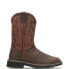 Фото #1 товара Wolverine Rancher Waterproof Steel Toe Wellington 10" Mens Brown Work Boots