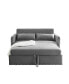 Фото #8 товара Pull-Out Sofa Sleeper, 3-In-1 Adjustable Sleeper With Pull-Out Bed, 2 Lumbar Pillows And Side