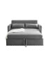 Фото #9 товара Pull-Out Sofa Sleeper, 3-In-1 Adjustable Sleeper With Pull-Out Bed, 2 Lumbar Pillows And Side