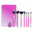Набор кисточек для макияжа Revolution Make Up The Brush Edit Розовый 8 Предметы