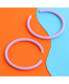 ფოტო #3 პროდუქტის Women's Pastel Hoop Earrings