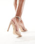 Фото #4 товара Steve Madden Universal high heeled sandal in blush leather