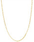 ფოტო #1 პროდუქტის Paperclip Link 20" Chain Necklace in 14k Gold