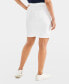 ფოტო #2 პროდუქტის Women's Denim Stretch Pull-On Skirt, Created for Macy's