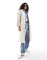 Фото #4 товара Stradivarius technical trench coat in stone