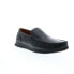 Фото #3 товара Florsheim Montigo Venetian Mens Black Loafers & Slip Ons Casual Shoes