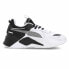 Фото #1 товара Puma RsX Split Lace Up Mens Black, White Sneakers Casual Shoes 38575501