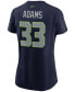 Фото #2 товара Футболка Nike женская Jamal Adams Seattle Seahawks Name Number - College Navy
