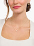 Фото #2 товара Thomas Sabo KE2210-414-14-L45V Gold-plated chain w. white zirconia pendant