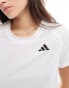 adidas Tennis club t-shirt in white