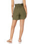 Фото #2 товара [BLANKNYC] 293827 Women's Linen Paperbag Short Shorts size XS