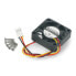 Фото #4 товара Fan for Nvidia Jetson Nano - 40x40x10mm 5V - 3 wires with reverse protection - Waveshare 16990