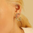 Silver single earring with cubic zirconia G Cubica RZCU33