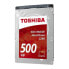 Фото #1 товара Жесткий диск Toshiba HDKCB16ZKA01T 500 GB 2,5"
