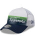 ფოტო #4 პროდუქტის Men's Navy Seattle Seahawks Horizon 9FORTY Snapback Hat