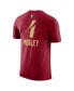 Фото #2 товара Men's Evan Mobley Wine Cleveland Cavaliers 2023/24 City Edition Name and Number T-shirt