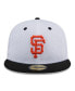 Men's White San Francisco Giants Throwback Mesh 59Fifty Fitted Hat