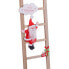 Новогоднее украшение Разноцветный Деревянный лестница Дед Мороз 17 x 1,8 x 60 cm