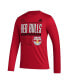 Фото #3 товара Men's Red New York Red Bulls 2023 Club DNA Long Sleeve AEROREADY T-shirt