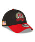 Фото #1 товара Men's Black Tampa Bay Buccaneers 2022 Salute To Service 39THIRTY Flex Hat