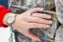 Фото #2 товара Комплект серебряных украшений с цветочным узором AGSET283 (колье, кольцо)