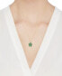 Фото #2 товара Macy's ruby (2-1/2 ct. t.w.) & Diamond Accent 18" Pendant Necklace in 14k Gold (Also in Emerald)