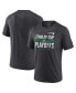 Фото #1 товара Men's Heather Charcoal Dallas Stars 2024 Stanley Cup Playoffs Crossbar Tri-Blend T-Shirt