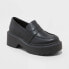 Фото #1 товара Women Slip-On Loafer Platform Low Heel Faux Leather Memory Foam Insole