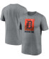 Фото #1 товара Men's Heathered Gray Detroit Tigers Local Logo Legend T-shirt
