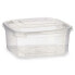 Фото #2 товара Прямоугольная коробочка для завтрака с крышкой Прозрачный полипропилен 500 ml 12,3 x 6 x 13 cm (24 штук)