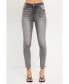 ფოტო #3 პროდუქტის Women's Midi Rise Skinny Jeans