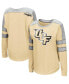 Фото #1 товара Women's UCF Knights Gold Trey Dolman Long Sleeve T-shirt