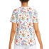 Фото #4 товара Scrubstar Scrub Top Women's Multi Tom and Jerry's Love Print V-Neck Round Hem XS