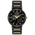 Фото #1 товара Bulova Modern Black Dial Two-tone Men's Watch 98C124