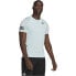 Men’s Short Sleeve T-Shirt Adidas Club Tennis 3 Stripes White
