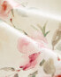 Floral print flat sheet