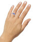 Фото #2 товара Tanzanite (1-1/3 ct. t.w.) & Diamond Ring (1/3 ct. t.w.) in 14k White Gold