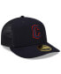 Фото #5 товара Men's Navy Cleveland Guardians 2022 Batting Practice Low Profile 59FIFTY Fitted Hat