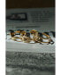 ფოტო #3 პროდუქტის 316L Simplicity Gold-Tone Ring Trio Set