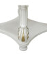 Фото #1 товара Vendom End table, Antique Pearl Finish