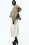 ZW COLLECTION SHORT HOODED TRENCH COAT