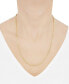 ფოტო #2 პროდუქტის Wheat Link 22" Chain Necklace in 14k Gold