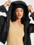 Фото #3 товара ASOS DESIGN Tall cropped rain jacket with hood in black