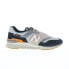 Фото #1 товара New Balance 997H CM997HGO Mens Gray Suede Lace Up Lifestyle Sneakers Shoes
