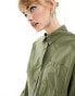 Фото #4 товара COLLUSION oversized shirt in olive