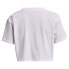 UNDER ARMOUR Branded Logo Crop short sleeve T-shirt