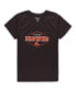 ფოტო #3 პროდუქტის Women's Brown, Orange Cleveland Browns Plus Size Badge T-shirt and Pants Sleep Set