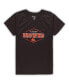 Women's Brown, Orange Cleveland Browns Plus Size Badge T-shirt and Pants Sleep Set