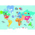 Фото #2 товара магнитная игра Apli World Map Разноцветный