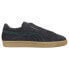 Puma Pl Suede Lace Up Mens Black Sneakers Casual Shoes 306983-01 13 - фото #1